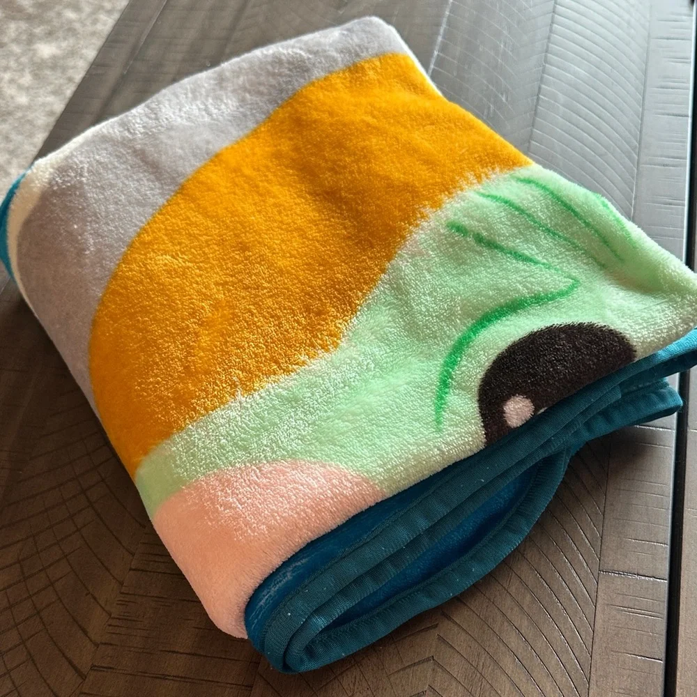 Star Wars Mandalorian Blue Throw Blanket